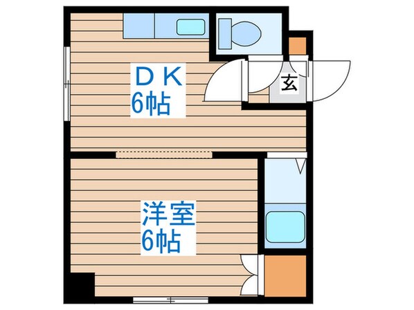 エヴァ八軒の物件間取画像